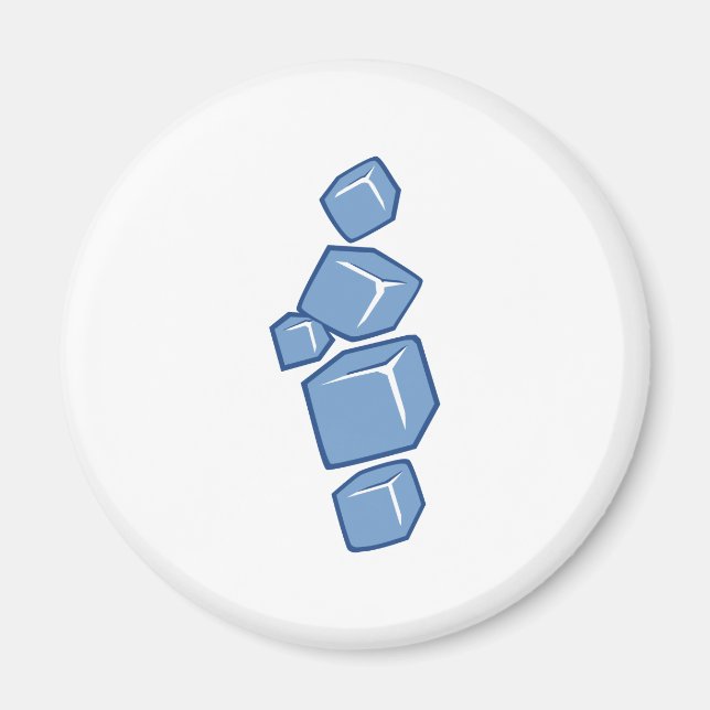 Imã Cubos de gelo (Frente)