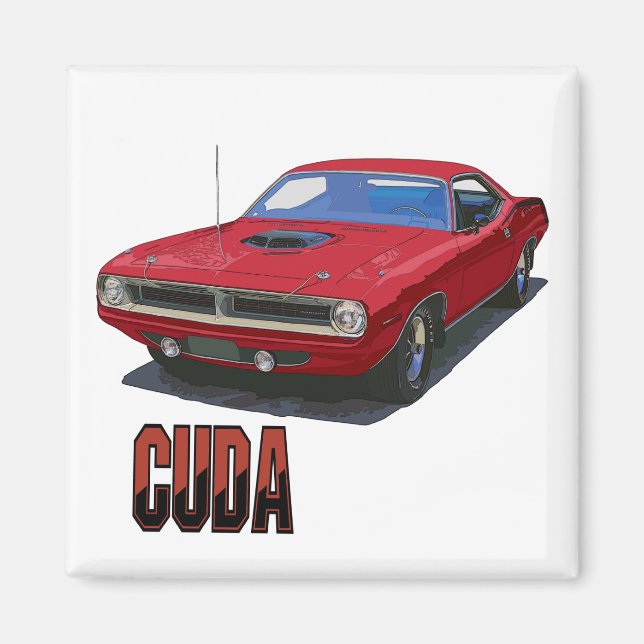 Imã Cuda Coupe 1970 (Frente)