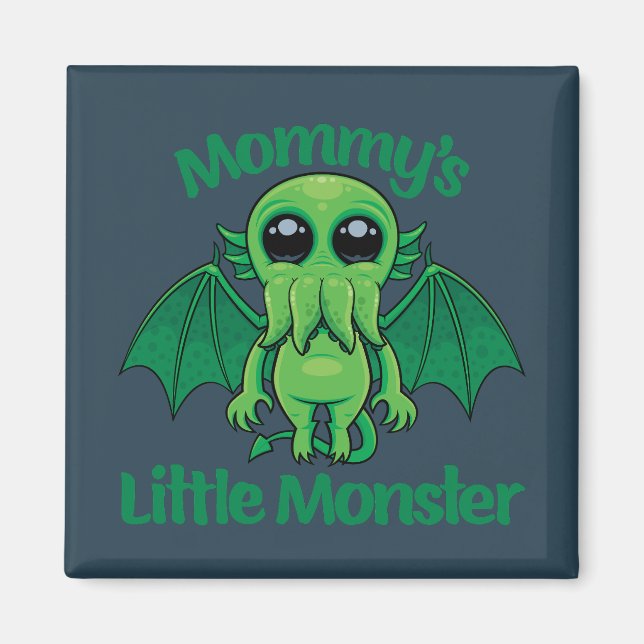 Imã Cudles do pequeno monstro catulhu da mamãe (Frente)