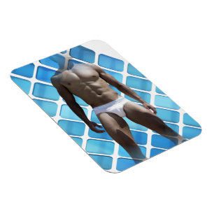 Ímã Cueca do Homem de SlipperyJoe, abdominais masculin