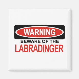 Imã Cuidado Com Labradinger