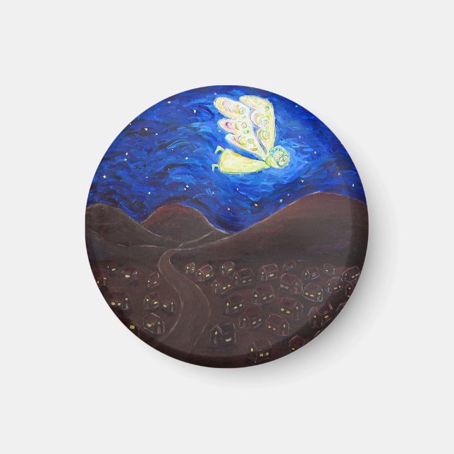 Imã Cuidado com o Alma Angel Magnet (Frente)