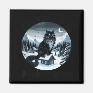 Imã Cuidado Com O Gato De Natal Jolakotturinn Islandês