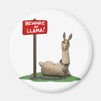 Imã Cuidado com o Lama!