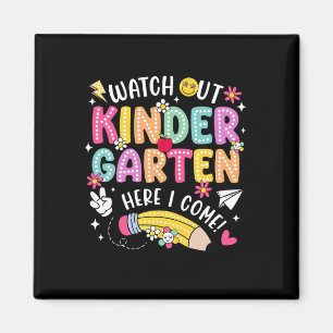 Imã Cuidado Jardim de Infância Aqui Vou Eu Kinder Volt