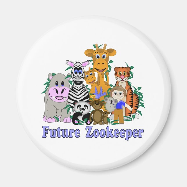 Imã Cuidador de Zoológico do Futuro (Frente)