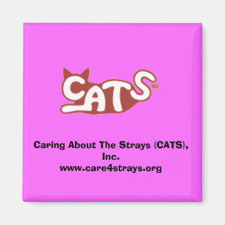 Imã Cuidando Dos Strays (CATS), Inc. Magnet
