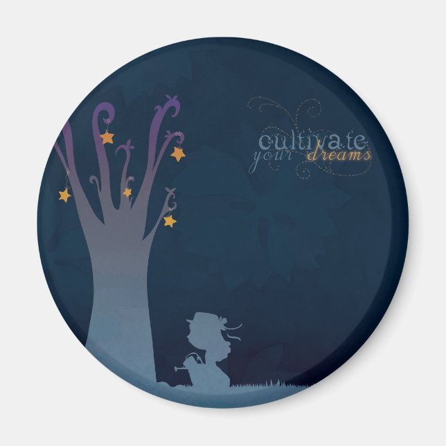 Imã Cultivar seus sonhos, Magnet (Frente)