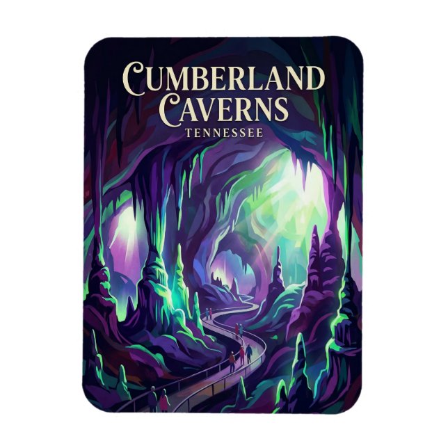 Ímã Cumberland Caverns Tennessee (Vertical)