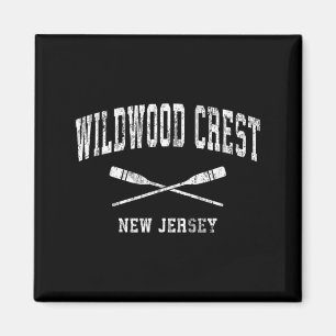 Imã Cume da Wildwood Nova Jersey Náutica Vintage Remos
