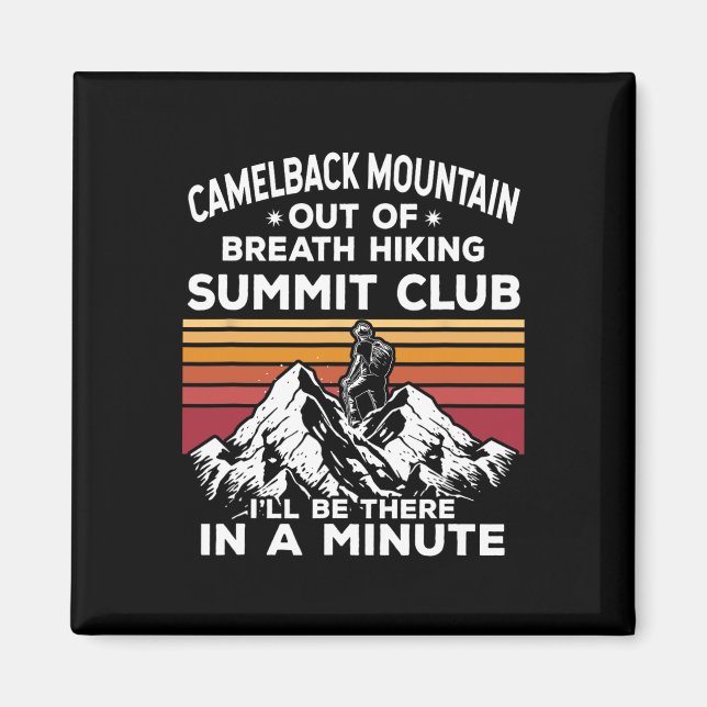 Imã Cumeada de caminhada sem fôlego da montanha Camelb (Frente)