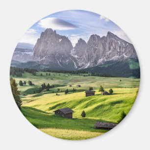 Imã Cumes da dolomite de Seiser Alm , Italia