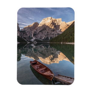 Ímã Cumes da dolomite   Pragser Wildsee   Tirol,