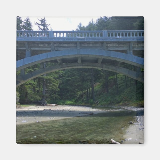 Imã Cummins Creek no Parque Estadual de Netuno, OR (Frente)