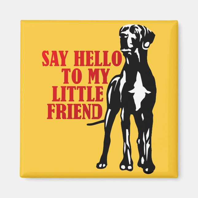 Imã cumprimente o meu amiguinho (Frente)