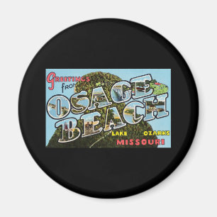 Imã Cumprimentos da praia Missouri de Osage