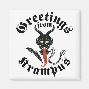 Imã Cumprimentos de Krampus