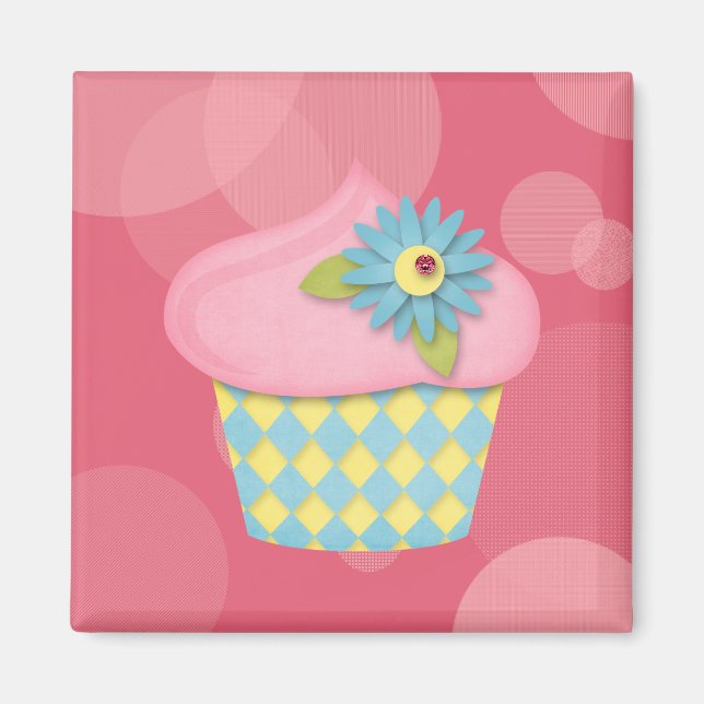 Imã cupcake (Frente)