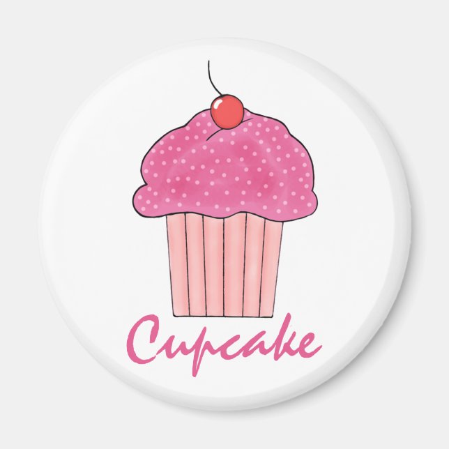 Imã Cupcake (Frente)