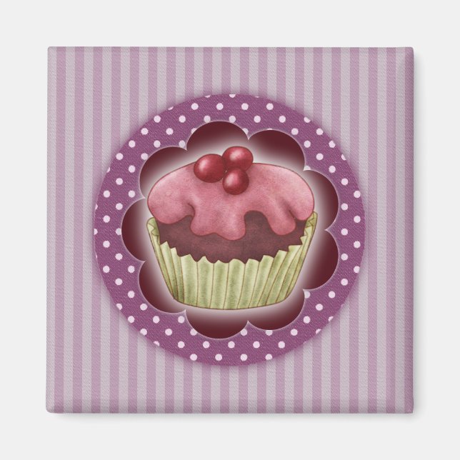 Imã Cupcake (Frente)