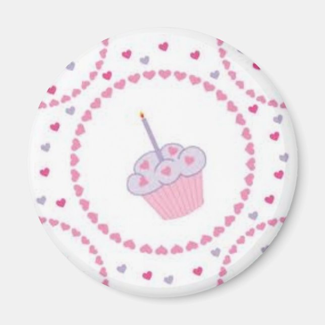 Imã cupcake (Frente)