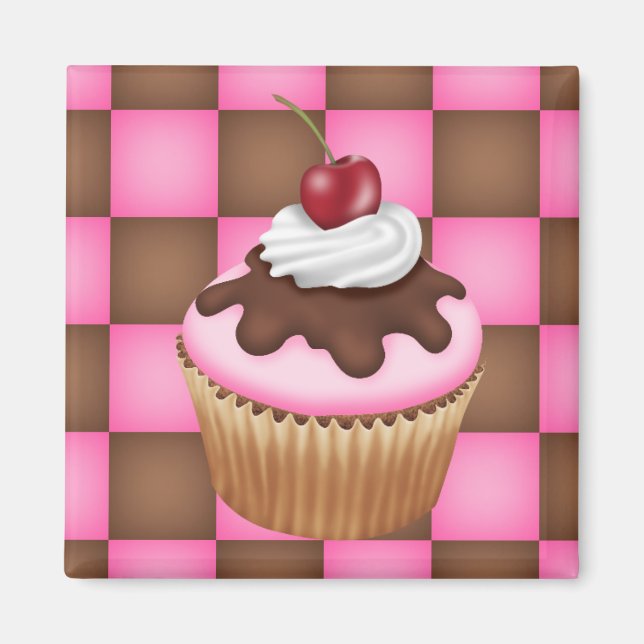 Imã Cupcake (Frente)