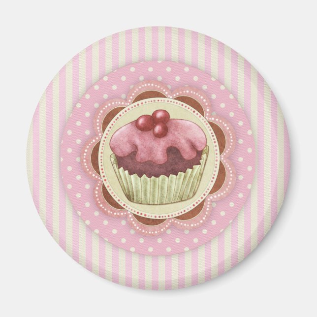 Imã Cupcake (Frente)