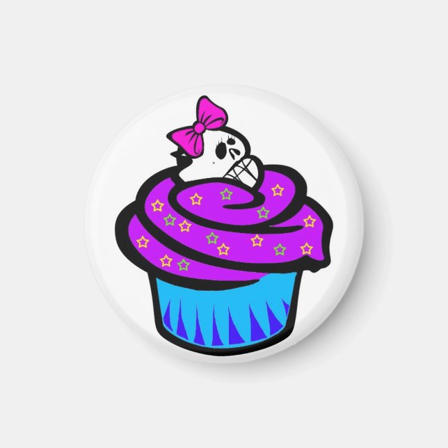 Imã cupcake (Frente)
