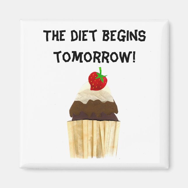 Imã Cupcake (Frente)