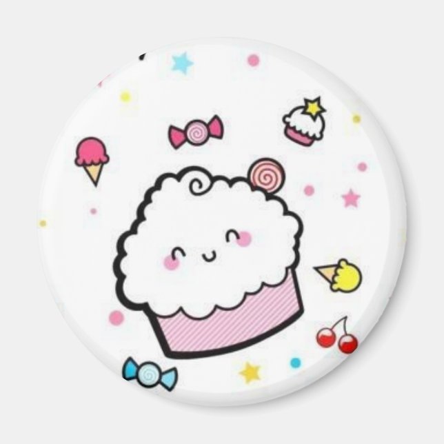 Imã cupcake (Frente)