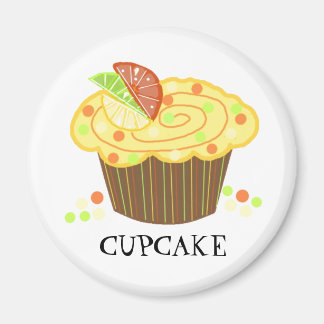 Imã Cupcake de Bala de Limão