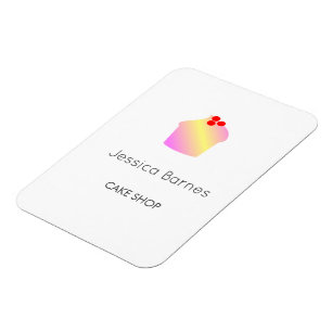 Ímã Cupcake de bolso compre branco