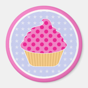 Imã Cupcake de Kawaii