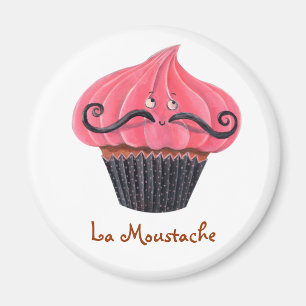 Imã Cupcake e La Mustache
