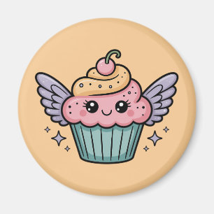 Imã Cupcake Kawaii