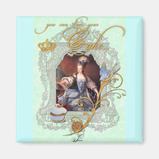 Imã Cupcake Marie Antoinette e Bluebird