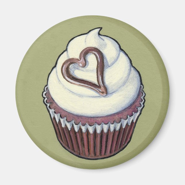 Imã cupcake nº 92 (Frente)