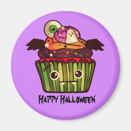 Imã Cupcake Spooky Halloween