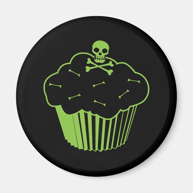 Imã Cupcake venenoso (Frente)