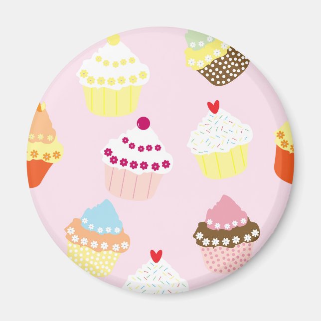 Imã Cupcakes (Frente)