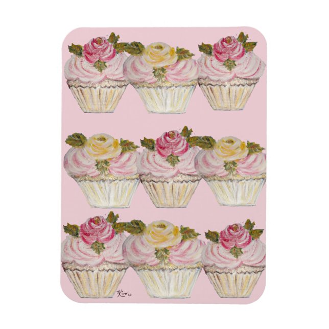 ÍMÃ ~ CUPCAKES ~ (Vertical)