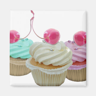 Imã Cupcakes de cereja