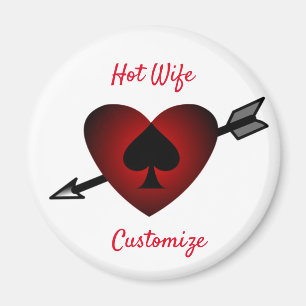 Imã Cupid Heart Black Spade Thunder_Cove