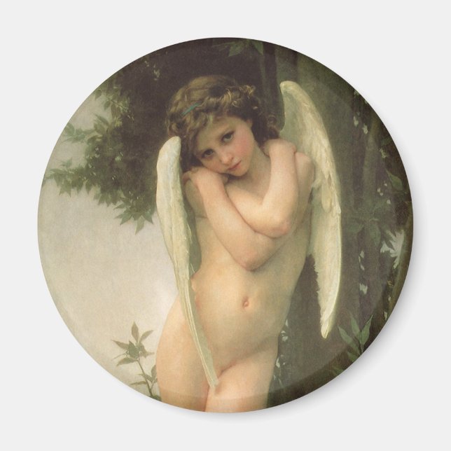 Imã Cupido (Cupidon) Angel Portrait de Bouguereau (Frente)