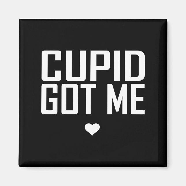 Imã Cupido Me Pegou Romance Fofo Querubim Presente de  (Frente)