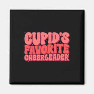 Imã Cupids Favorito Cheerleader Valentine Day Love Che