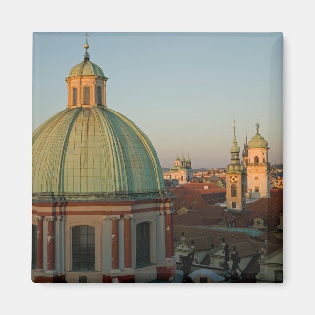 Imã Cúpula da Igreja de São Francisco, Praga, Repúblic (Frente)