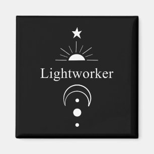 Imã Cura de Energia Reiki de Trabalhador da Luz Nova E