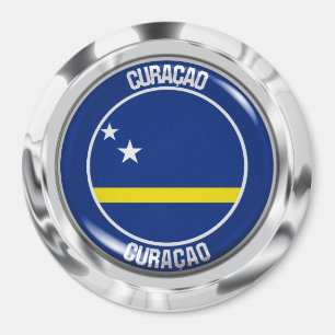 Imã Curaçao Round Emblem