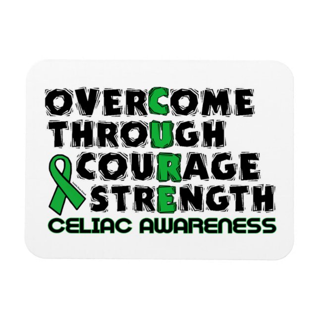 Ímã CURE... Celiac (Horizontal)